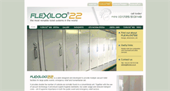 Desktop Screenshot of flexiloo22.co.uk